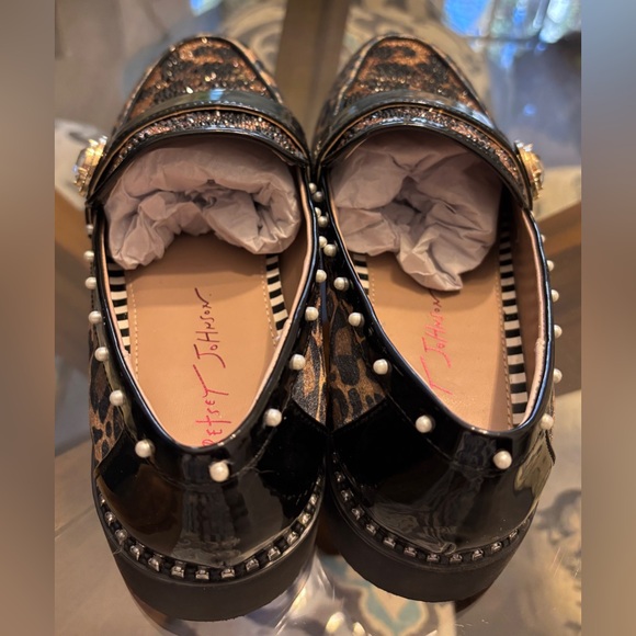 Betsy Johnson Braylon Leopard Print Loafers Size 9 - Picture 4 of 8